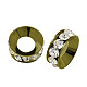 Brass Rhinestone Spacer Beads(RB-A020-9mm-01AB)-1