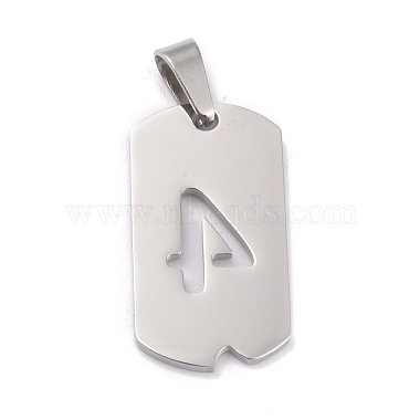 Non-Tarnish 304 Stainless Steel Pendants(STAS-O127-B04)-2