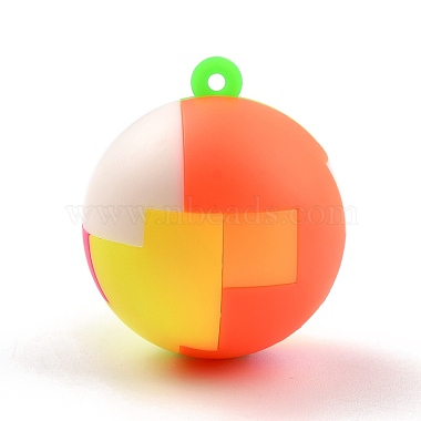 Colorful Round Plastic Pendants