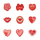 Valentine's Day Theme Handmade Polymer Clay Beads(FIND-CW0001-25)-2