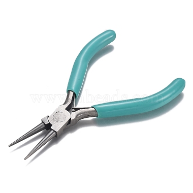 Turquoise Carbon Steel Round Nose Pliers
