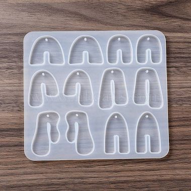 moules en silicone pendentif bricolage(DIY-F134-05B)-2