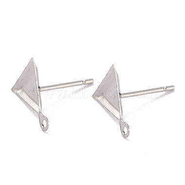 Boucles d'oreilles à tige en acier inoxydable anti-ternissement 304(STAS-J032-10)-4