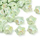 Plating Opaque Acrylic Beads(AC-CBA0766-01B)-1