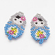 MIYUKI & TOHO Handmade Japanese Seed Beads Links(X-SEED-G002-232-5)-1