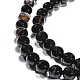 Round Dyed Natural Black Agate Beads Strands(G-G582-8mm-07)-6