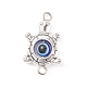 Tibetan Style Alloy Connerctor Charms(PALLOY-JF01530)-3
