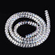 AB Color Plated Transparent Glass Beads Strands(GLAA-T026-2x4mm-T06)-2