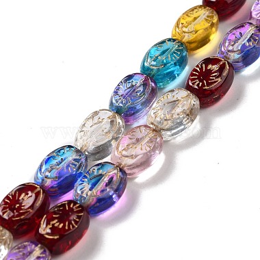 Transparent Glass Beads Strands(GLAA-F114-05)-2