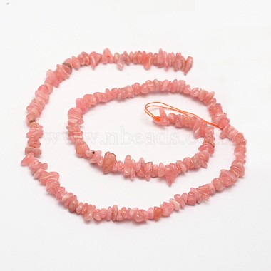 Chips Natural Rhodochrosite Beads Strands(G-N0164-22)-3