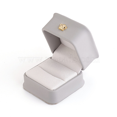 Подарочные коробки кольца из искусственной кожи(LBOX-L005-A02)-3