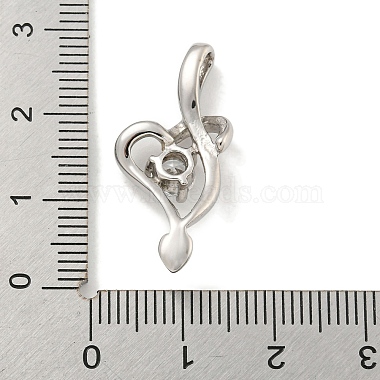 304 pendentifs en zircon cubique en acier inoxydable(STAS-C102-03P)-3