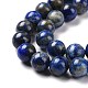 Chapelets de perles en lapis-lazuli naturel(G-J396-8mm)-3