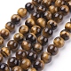 Natural Tiger Eye Beads Strands(X-G-G099-10mm-5)-1