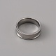 201 Stainless Steel Grooved Finger Ring Settings(STAS-WH0027-27B-P)-2