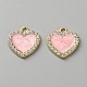 Alloy Enamel Pendants(ENAM-F153-01G)-1