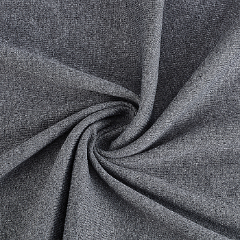 Cotton Elastic Craft Fabric, for DIY Sewing Neckline, Cuff, Leg Opening and Hem, Gray, 60x100cm