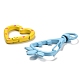 Spray Painted Alloy Clasps Set(FIND-XCP0002-44)-3