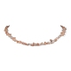 Natural Sunstone Chip Beaded Necklace(NJEW-JN04616-05)-1