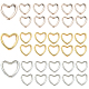 45Pcs 3 Colors CCB Plastic Beads Frames(FIND-YW0005-27)-1