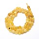 Pépites jaunes naturelles opale perles brins(X-G-J335-42)-2