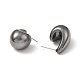 Teardrop Acrylic Stud Earrings(EJEW-P251-02)-3
