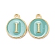 Golden Plated Alloy Enamel Charms(X-ENAM-S118-05I)-1