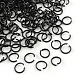 Aluminum Wire Open Jump Rings(X-ALUM-R005-1.0x10-10)-1