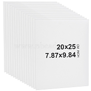 Paper Picture Photo Mat, Rectangle, White, 200x250x1mm(AJEW-WH0329-13B)