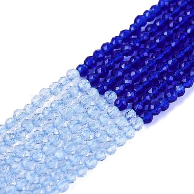 Transparent Glass Beads Strands(GLAA-N074-01A-13)-2