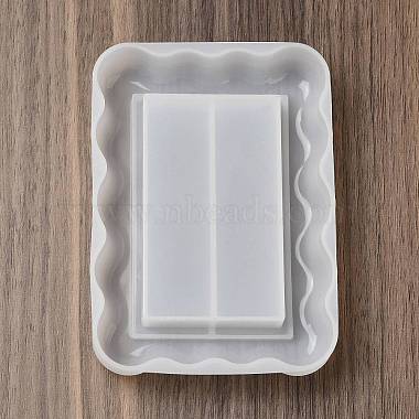 Rectangle DIY Quicksand Serving Tray Silicone Molds(DIY-G109-05C)-3