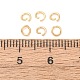 Messing Open Ringe springen(KK-G604-08G-08)-3