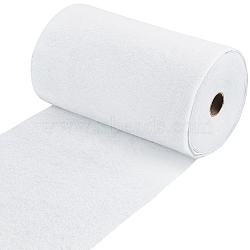 Needle Punched Non Woven Clothing Lining Fabric, for Clothing Accessories, White, 30x0.05cm, 27m/roll(DIY-WH0028-37)