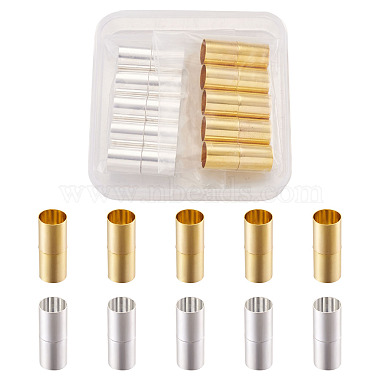 Golden & Silver Column Brass Magnetic Clasps