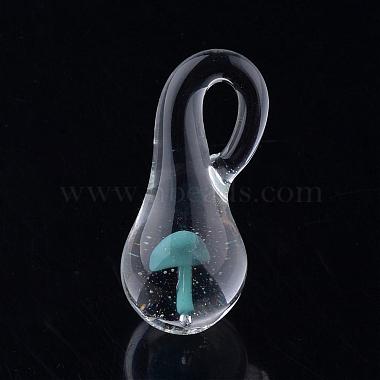 Colgantes de cristal de murano hecho a mano(LAMP-Q028-12B)-3