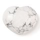 Natural Howlite Love Heart Stone(G-I367-03J)-1