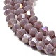 Opaque Solid Color Electroplate Glass Beads Strands(GLAA-F029-P4mm-A13)-3