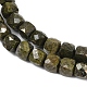 nat&uuml;rliche Epidot mit Pyrit Perlen Str&auml;nge(G-H078-C41-6mm)-4
