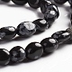 Natural Snowflake Obsidian Beads Strands(G-D0002-B19)-3