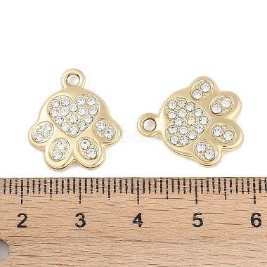 Alloy Rhinestone Pendants(FIND-M018-21G)-3