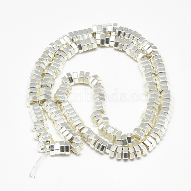 Chapelets de perles en hématite synthétique sans magnétiques(G-Q465-32S)-2