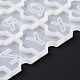 Lettre majuscule motif pièce de puzzle moules en silicone(DIY-L067-G01)-5