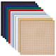 11Pcs 11 Colors 14CT Cross Stitch Fabric Sheets(DIY-BC0012-12)-1