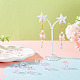 10Pcs Glass Bead Caps for Wind Chimes Making(GLAA-BY0001-05E)-7