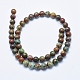 Natural Quartzose Jade Beads Strands(G-E444-32-8mm)-2