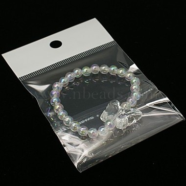 Bracelets en acrylique transparent pour enfants pour cadeau de fête des enfants(BJEW-JB00613-03)-3