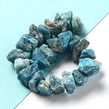 Raw Rough Natural Apatite Beads Strands(G-P528-A15-01)-2