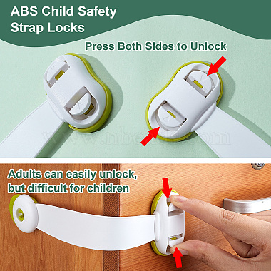 cerraduras de correa de seguridad para niños abs(AJEW-WH0307-24)-5