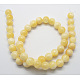 Natural Yellow Jade Beads(X-G-Q276-1)-2