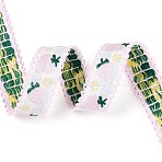 Polyester Strawberry Ribbon, for Clothes Making, Lavender, 1/2 inch(14mm)(OCOR-T016-04E)
